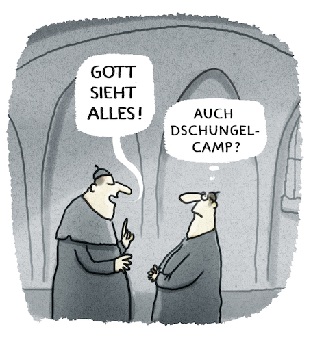 Cartoon: Jedes Jahr... (medium) by markus-grolik tagged rtl,trash,tv,dschungelcamp,unterhaltung,werbung,verblödung,privatfernsehen,stars,kirche,religion,gott,gez,rtl,trash,tv,dschungelcamp,unterhaltung,werbung,verblödung,privatfernsehen,stars,kirche,religion,gott,gez