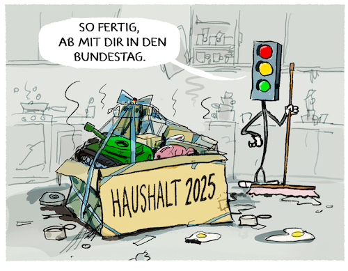 Cartoon: Kabinett verabschiedet Haushalt (medium) by markus-grolik tagged ampel,haushaltskompromiss,haushalt,deutschland,kabinett,scholz,spd,fdp,gruene,bundestag,bundesrat,ampel,haushaltskompromiss,haushalt,deutschland,kabinett,scholz,spd,fdp,gruene,bundestag,bundesrat