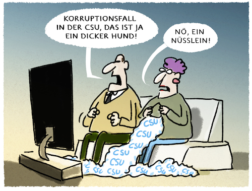 Cartoon: Kann Spuren von Nüssen enthalten (medium) by markus-grolik tagged korrupt,korruption,korrupter,politik,politiker,bestechen,schmiergeld,lobby,lobbyist,lobbyismus,korruptionsverdacht,csu,nüsslein,fraktionsvize,bestechung,korrupt,korruption,korrupter,politik,politiker,bestechen,schmiergeld,lobby,lobbyist,lobbyismus,korruptionsverdacht,csu,nüsslein,fraktionsvize,bestechung