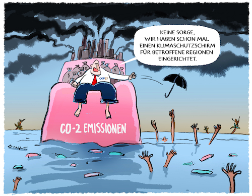 Cartoon: Klimakrisenverursacher.... (medium) by markus-grolik tagged klima,schutzschirm,klimakrise,klimaflüchtlinge,klimawandel,industrieländer,wirtschaft,co2,emissionen,fossile,energie,erderwärmung,erderhitzung,zerstörung,meeresspiegel,un,guterres,co,öl,gas,kohle,industrie,opec,15,gradziel,klimaziele,ägypten,cop,27,klima,schutzschirm,klimakrise,klimaflüchtlinge,klimawandel,industrieländer,wirtschaft,co2,emissionen,fossile,energie,erderwärmung,erderhitzung,zerstörung,meeresspiegel,un,guterres,co,öl,gas,kohle,industrie,opec,15,gradziel,klimaziele,ägypten,cop,27
