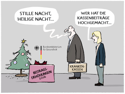 Cartoon: Krankenkassenbeiträge... (medium) by markus-grolik tagged krankenkassen,gesundheitssystem,gesundheitsministerin,warken,patienten,gesundheit,kosten,beitragserhoehungen,beitragserhöhungen,krankenkassen,gesundheitssystem,gesundheitsministerin,warken,patienten,gesundheit,kosten,beitragserhoehungen,beitragserhöhungen