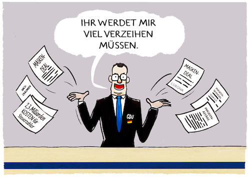 Maskenaffäre... Maskenaffäre...