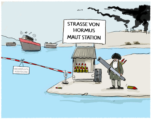 Cartoon: Maut-Lagebild... (medium) by markus-grolik tagged iran,usa,krieg,maaut,oel,gas,tanker,china,teheran,trump,durchgang,schiffe,oeltransporter,oelfrachter,iran,usa,krieg,maaut,oel,gas,tanker,china,teheran,trump,durchgang,schiffe,oeltransporter,oelfrachter