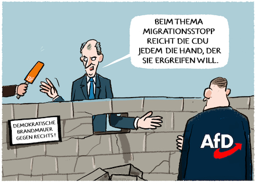 Cartoon: Merz Angebot... (medium) by markus-grolik tagged merz,cdu,union,csu,migration,migrationsstopp,afd,weidel,wahlkampf,rechts,brandmauer,demokratie,deutschland,asyl,einwanderung,abschiebung,merz,cdu,union,csu,migration,migrationsstopp,afd,weidel,wahlkampf,rechts,brandmauer,demokratie,deutschland,asyl,einwanderung,abschiebung