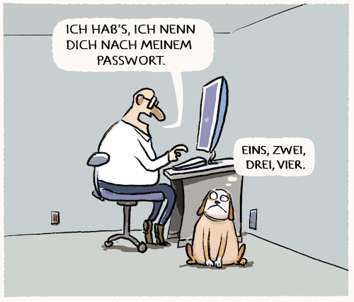 Cartoon: Passwording... (medium) by markus-grolik tagged passwort,hund,pc,digitalisierung,digital,password,cyber,sicherheit,passwort,hund,pc,digitalisierung,digital,password,cyber,sicherheit