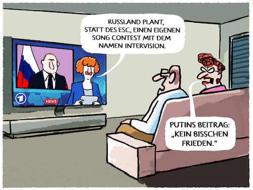 Cartoon: Putins ESC... (medium) by markus-grolik tagged russland,putin,song,contest,frieden,krieg,kreml,moskau,esc,european,intervision,europa,westen,kultur,schlager,festival,wettbewerb,ukraine,russland,putin,song,contest,frieden,krieg,kreml,moskau,esc,european,intervision,europa,westen,kultur,schlager,festival,wettbewerb,ukraine