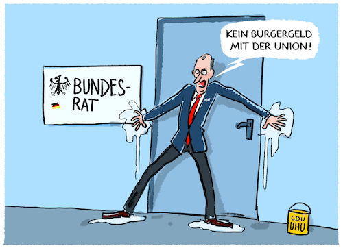 Cartoon: Radikaler CDU-Aktivist... (medium) by markus-grolik tagged merz,cdu,csu,union,bundesrat,blockade,bürgergeld,ampel,bund,laender,zustimmung,deutschland,hartz,arbeitslose,schonvermoegen,aktivismus,klimakleber,protestformen,merz,cdu,csu,union,bundesrat,blockade,buergergeld,ampel,bund,laender,zustimmung,deutschland,hartz,arbeitslose,schonvermoegen,aktivismus,klimakleber,protestformen