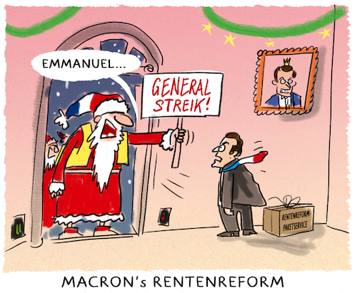 Cartoon: Reformator (medium) by markus-grolik tagged macron,rentenreform,frankreich,paris,streik,generalstreik,reformpaket,macron,rentenreform,frankreich,paris,streik,generalstreik,reformpaket