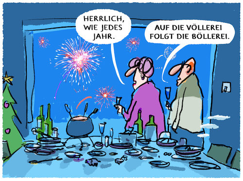 Silvesterfeuerwerk...