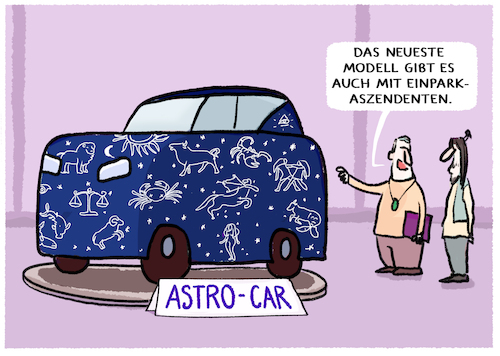 Cartoon: Sonderausstattung (medium) by markus-grolik tagged astrologie,aszendent,automodell,auto,autoverkaeufer,sternzeichen,parkassistent,parken,glueck,parkplatz,hobby,aberglaube,einparken,sonderausstattung,astrologie,aszendent,automodell,auto,autoverkaeufer,sternzeichen,parkassistent,parken,glueck,parkplatz,hobby,aberglaube,einparken,sonderausstattung