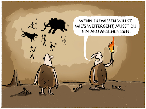 Steinzeit-Streaming.... Steinzeit-Streaming....