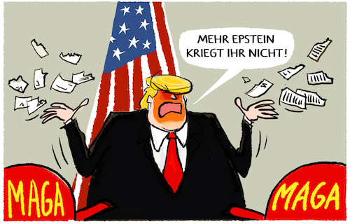 Cartoon: Trump... (medium) by markus-grolik tagged trump,maga,us,usa,justizministerium,pam,bondi,jeffrey,epstein,missbrauch,skandal,prostitution,maedchenhaendler,deep,state,verschwoerungstheorien,prostitutionsring,trump,maga,us,usa,justizministerium,pam,bondi,jeffrey,epstein,missbrauch,sex,skandal,prostitution,maedchenhaendler,deep,state,verschwoerungstheorien,prostitutionsring