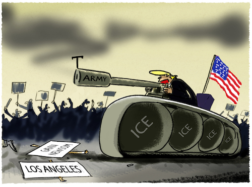 Trump eskaliert in Kalifornien.. Trump eskaliert in Kalifornien..