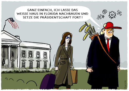 Cartoon: Trumps Auszug... (medium) by markus-grolik tagged trump,donald,melania,washington,biden,joe,amtseinführung,präsident,usa,us,demokraten,republikaner,trump,donald,melania,washington,biden,joe,amtseinführung,präsident,usa,us,demokraten,republikaner