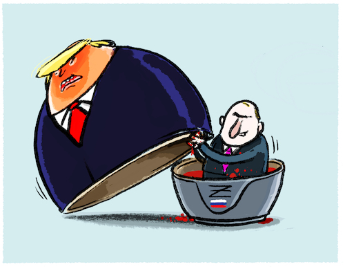 Cartoon: Trumputin... (medium) by markus-grolik tagged trump,putin,usa,russland,ukraine,selenskyj,krieg,frieden,waffenstillstand,europa,eu,nato,trump,putin,usa,russland,ukraine,selenskyj,krieg,frieden,waffenstillstand,europa,eu,nato