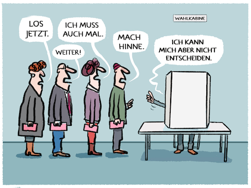 Wahlsonntag...