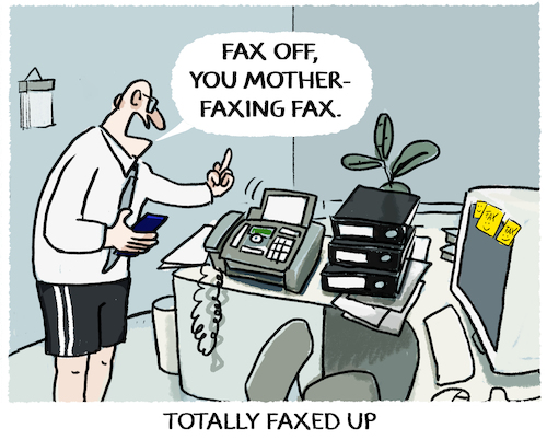 What the fax... What the fax...