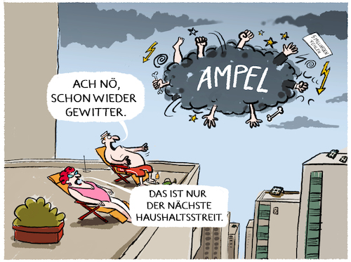 Cartoon: Wieder Zoff... (medium) by markus-grolik tagged ampelstreit,zoff,haushaltsstreit,haushalt,lindner,schuldenbremse,fdp,spd,gruene,scholz,deutschland,bundesregierung,sommer,sommerloch,ampelstreit,zoff,haushaltsstreit,haushalt,lindner,schuldenbremse,fdp,spd,gruene,scholz,deutschland,bundesregierung,sommer,sommerloch