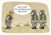 Cartoon: ... (small) by markus-grolik tagged kita,bundeswehr,familie,von,der,leyen,kriegsfall,konflikt,cartoon,grolik