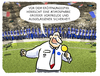 Cartoon: ... (small) by markus-grolik tagged eröffnungsspiel,em,paris,stadion,frankreich,fussball,europameisterschaft,sicherheit,bombe,drohne,terror,tor