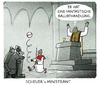Cartoon: ... (small) by markus-grolik tagged csu,andreas,scheuer,seehofer,horst,obergrenze,integration,immigration