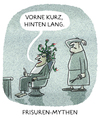 Cartoon: ... (small) by markus-grolik tagged frisur,frisör,haare,mythen,vokuhila,antike