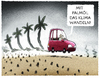 Cartoon: ... (small) by markus-grolik tagged ethanol,palmöl,monokultur,umweltzerstörung,benzin,e10,europa,usa,auto,autos,suv