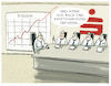Cartoon: ... (small) by markus-grolik tagged kryptowährung,geld,bitcoin,börse,gewinne,digital,sparkasse,bank,zinsen,euro