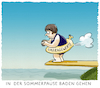 Cartoon: ... (small) by markus-grolik tagged sommerpause umfragewerte merkel angela berlin cdu csu