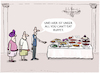 Cartoon: All exclusive... (small) by markus-grolik tagged incluson,buffet,all,you,can,eat,tourismus,pauschtourismus,essen,anprüche,abo,hotel,gaststsätten,küche,restaurants,gäste