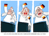 Cartoon: Deutsche Nationalmannschaft ... (small) by markus-grolik tagged nationalmannschaft,fifa,wm,fussball,vorrunde,one,love,binde,dfb,fussballer,zeichen,menschenrechte