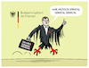 Cartoon: Finanzminister Klingbeil... (small) by markus-grolik tagged deutschland,bundesregierung,sondervermoegen,haushalt,sparzwang,spd,finanzminister,klingbeil,sozialstaat,wirtschaft,wachstum,kanzler,merz,cdu,csu