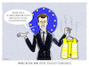 Cartoon: Frankreich (small) by markus-grolik tagged macron,defizitgrenze,staatsdefizit,paris,gelbwesten,frankreich,europa,brüssel,staatsverschuldung,italien,defizitverfahren,berlin,deutschland,proteste,europawahl