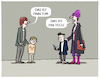 Cartoon: Naming... (small) by markus-grolik tagged digitalisierung,naming,finn,fin,tech,finanz,smartphone,handy,digital,kids,kinder,kindheit,namen,eltern,technik