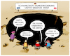 Cartoon: Im Umfragekeller... (small) by markus-grolik tagged schwarz,rot,koalition,geburtstag,kanzler,merz,klingbeil,soeder,reformen,versprechungen,wirtschaft,umfragen,umfragetief,cdu,csu,spd,deutschland,inflation,infratest