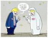 Cartoon: Isolation... (small) by markus-grolik tagged boris,johnson,corona,quarantaene,london,pandemie,isolation
