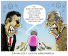 Cartoon: Konferenz.. (small) by markus-grolik tagged libyen,frieden,waffenstillstand,putin,erdogan,tripolis,libyenkonferenz,krieg,haftar,öl,europa,merkel