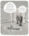 Cartoon: ...Kundenbindung... (small) by markus-grolik tagged tatort,kundenservice,hotline,service,outsourcen,user,konzern,dienstleistung