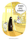 Cartoon: Mac Döner (small) by markus-grolik tagged integration,fast,food,schnellrestaurant,döner,doener,burka,türkei,türke,türkin,deutschland,imbiss,verzehr