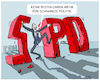 Cartoon: Merz und die SPD... (small) by markus-grolik tagged merz,cdu,csu,spd,schwarzrot,koalition,koalitionspartner,streit,rote,linien,programmatik,regierung,partei,deutschland,baerbel,bas,klingbeil