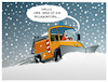 Cartoon: Schneechaos... (small) by markus-grolik tagged winterdienst,räumfahrzeug,schnee,schneefall,winter,pflugkapitän,schneechaos,schneepflug,pflug