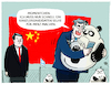 Cartoon: Söders Panda-Politik (small) by markus-grolik tagged markus,soeder,csu,bayern,china,staatsbesuch,peking,muenchen,bmw,import,export,panda,merz,kanzlerkandidatur,opposition,ampel,deutschland,machtkampf