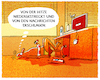Cartoon: Sommeranfang... (small) by markus-grolik tagged hitzewelle,hitze,sommer,sommeranfang,nachrichten,nachrichtenlage,news,krieg