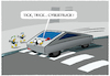 Cartoon: Tesla... (small) by markus-grolik tagged tesla musk elon cybertruck auto zukunft mobilität tick track trick zebrastreifen verkehr kinder unfälle suv strassenverkehr