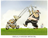 Cartoon: Vatertag (small) by markus-grolik tagged vatertag,chopper,mann,maenner,bier,familie,rolle,vaeter,papa