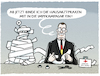 Cartoon: ..verwickelt... (small) by markus-grolik tagged spahn,hausärzte,impfen,impfkampagne,pandemie,corona