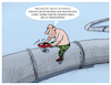 Cartoon: Wie abgedreht ist Putin... (small) by markus-grolik tagged putin,gas,gasnotfallplan,gasversorgung,europa,ukraine,russland,krieg,finanzierung,gazprom,deutschland,westen,fossile,energie