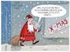 Cartoon: Winter 2021 (small) by markus-grolik tagged weihnachten,kontaktbeschraenkungen,lockdown,omikron,siri,nikolaus,weihnachtsgeschaeft,pandemie,deutschland,winter,coronavirus,heiligabend