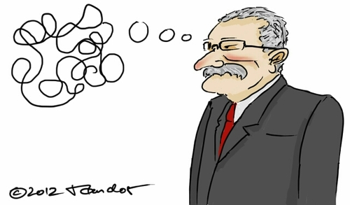 Cartoon: Ivan Gasparovic (medium) by Mandor tagged ivan,gasparovic