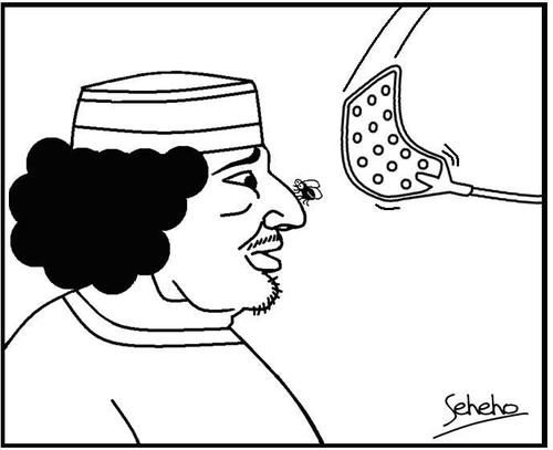 Cartoon: no-fly zone (medium) by Thamalakane tagged zone,fly,no,uprising,gadaffi,libya